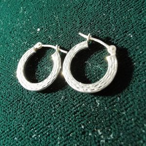 Sterling Silver Hoops